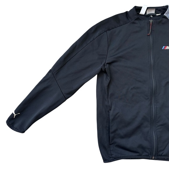Puma x BMW M Motorsport Men's T7 Track Jacket Zip Up Size Small - Picture 2 of 10
